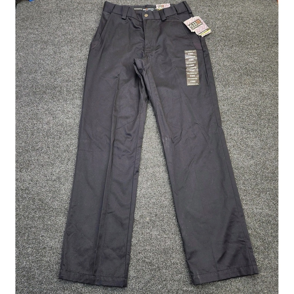 5.11 Tactical Mens 32×32 Company Pant 720 Fire Navy Outerwear Cotton Twill NWT